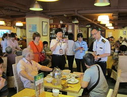 广州市食药监局组织开展2013年第四次餐饮服务环节控烟执法联合行动